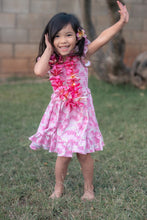 Load image into Gallery viewer, Pink Lei Smocked Dress - Three By The Sea Clothing

