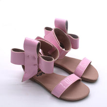 Load image into Gallery viewer, Natalie Patent Leather Bow Sandal
