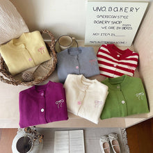 Load image into Gallery viewer, Put a bow on it cardigan - Three By The Sea Clothing
