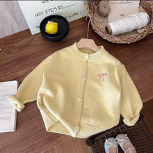 Load image into Gallery viewer, Put a bow on it cardigan - Three By The Sea Clothing
