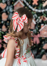 Load image into Gallery viewer, Red Peppermint - Bows - Three By The Sea Clothing
