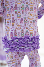 Load image into Gallery viewer, Sugar Plum Dreams - Layette Zip Up

