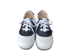 Load image into Gallery viewer, Saddle sweetheart girls vintage shoe - ready to ship - Three By The Sea Clothing
