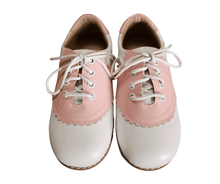 Load image into Gallery viewer, Saddle sweetheart girls vintage shoe - ready to ship - Three By The Sea Clothing
