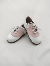Load image into Gallery viewer, Saddle sweetheart girls vintage shoe - ready to ship - Three By The Sea Clothing
