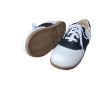 Load image into Gallery viewer, Saddle sweetheart girls vintage shoe - ready to ship - Three By The Sea Clothing
