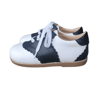 Load image into Gallery viewer, Saddle sweetheart girls vintage shoe - ready to ship - Three By The Sea Clothing
