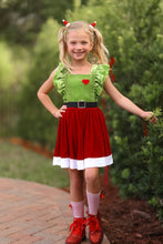 Load image into Gallery viewer, Santa hat crochet clips - Three By The Sea Clothing
