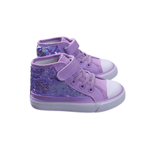 Load image into Gallery viewer, Sequin high top sneakers - Three By The Sea Clothing

