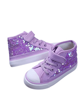 Load image into Gallery viewer, Sequin high top sneakers - Three By The Sea Clothing

