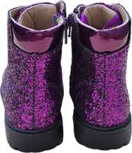 Load image into Gallery viewer, Sparkle squad glitter combat boots - Three By The Sea Clothing
