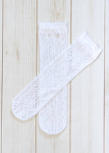 Load image into Gallery viewer, Spring Socks - OG Lace - Three By The Sea Clothing
