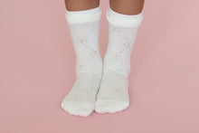 Load image into Gallery viewer, Spring strawberry - tulips - bows mesh socks - Three By The Sea Clothing
