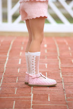 Load image into Gallery viewer, Spring strawberry - tulips - bows mesh socks - Three By The Sea Clothing
