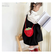Load image into Gallery viewer, Strawberry crochet purse - Three By The Sea Clothing
