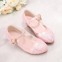 Load image into Gallery viewer, Sugarplum fairy sparkle heels - Three By The Sea Clothing
