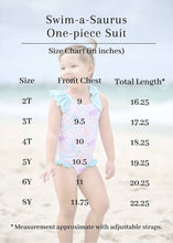 Load image into Gallery viewer, Swim - a - Saurus One - Piece - Three By The Sea Clothing
