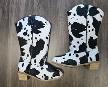 Load image into Gallery viewer, Taylor Cowgirl Calf Hair Boots - Three By The Sea Clothing
