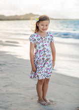 Load image into Gallery viewer, Unicorn Sprinkle - Bamboo Dress - Three By The Sea Clothing
