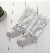 Load image into Gallery viewer, Wednesday lace socks - Three By The Sea Clothing

