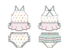 Load image into Gallery viewer, What&#39;s the Scoop - Tankini - Three By The Sea Clothing
