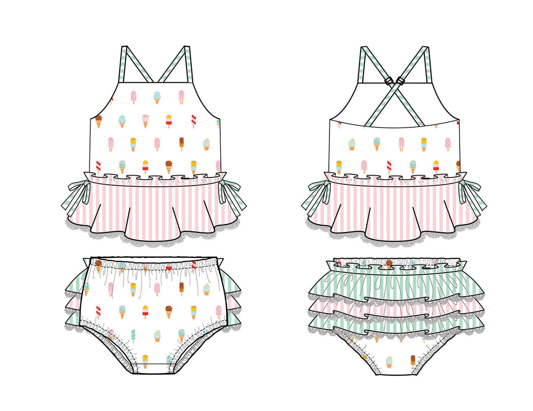 What's the Scoop - Tankini - Three By The Sea Clothing