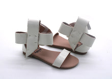 Load image into Gallery viewer, Natalie Patent Leather Bow Sandal

