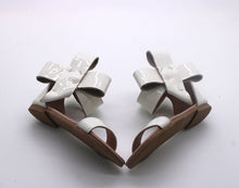 Load image into Gallery viewer, Natalie Patent Leather Bow Sandal
