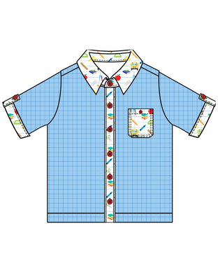With Honors Boy Shirt - Three By The Sea Clothing